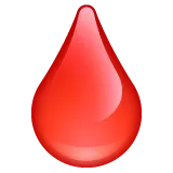 drop of blood untuk platform Whatsapp