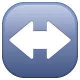 Whatsapp 플랫폼을 위한 left-right arrow