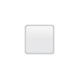 white small square for Whatsapp-plattformen
