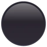 black circle para la plataforma Whatsapp