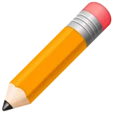 pencil for Whatsapp platform