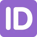 ID button för X / Twitter-plattform