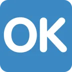 OK button voor X / Twitter platform