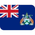 flag: Ascension Island for X / Twitter-plattformen