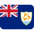 flag: Anguilla untuk platform X / Twitter