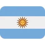 flag: Argentina für X / Twitter Plattform