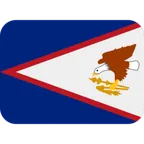 X / Twitter 平台中的 flag: American Samoa