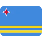 flag: Aruba para la plataforma X / Twitter