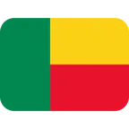 X / Twitter 平台中的 flag: Benin