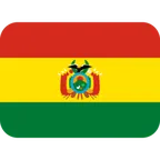 flag: Bolivia for X / Twitter platform
