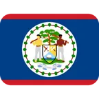 flag: Belize för X / Twitter-plattform
