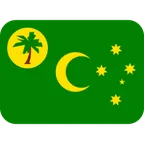 flag: Cocos (Keeling) Islands voor X / Twitter platform