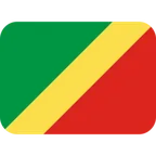flag: Congo - Brazzaville per la piattaforma X / Twitter