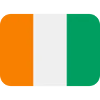 X / Twitter 플랫폼을 위한 flag: Côte d’Ivoire