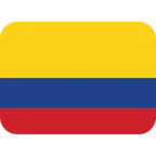 flag: Colombia for X / Twitter platform