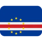X / Twitter platformu için flag: Cape Verde
