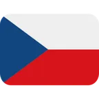 flag: Czechia para la plataforma X / Twitter