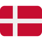 flag: Denmark pour la plateforme X / Twitter