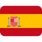 X / Twitterプラットフォームのflag: Spain
