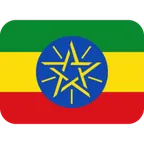 flag: Ethiopia för X / Twitter-plattform