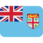 flag: Fiji para la plataforma X / Twitter