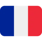 X / Twitterプラットフォームのflag: France