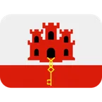 flag: Gibraltar สำหรับแพลตฟอร์ม X / Twitter