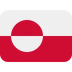flag: Greenland pour la plateforme X / Twitter