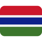 flag: Gambia for X / Twitter platform