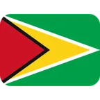 flag: Guyana for X / Twitter platform