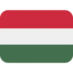 flag: Hungary para la plataforma X / Twitter