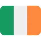 flag: Ireland para la plataforma X / Twitter