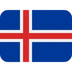 flag: Iceland pour la plateforme X / Twitter