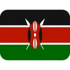 X / Twitter প্ল্যাটফর্মে জন্য flag: Kenya