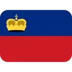 flag: Liechtenstein para la plataforma X / Twitter