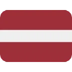 flag: Latvia för X / Twitter-plattform