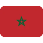 flag: Morocco สำหรับแพลตฟอร์ม X / Twitter