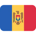 flag: Moldova für X / Twitter Plattform