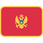flag: Montenegro voor X / Twitter platform