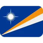 flag: Marshall Islands para la plataforma X / Twitter