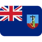 flag: Montserrat voor X / Twitter platform