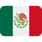 flag: Mexico pour la plateforme X / Twitter
