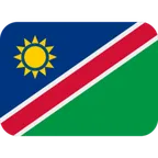 flag: Namibia pour la plateforme X / Twitter