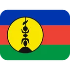 flag: New Caledonia for X / Twitter-plattformen
