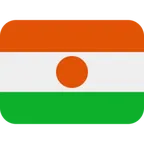 flag: Niger pour la plateforme X / Twitter