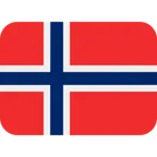 X / Twitter প্ল্যাটফর্মে জন্য flag: Norway