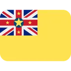 flag: Niue สำหรับแพลตฟอร์ม X / Twitter