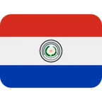 flag: Paraguay för X / Twitter-plattform