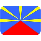 X / Twitter 플랫폼을 위한 flag: Réunion