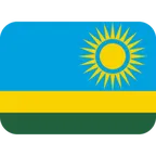 X / Twitterプラットフォームのflag: Rwanda